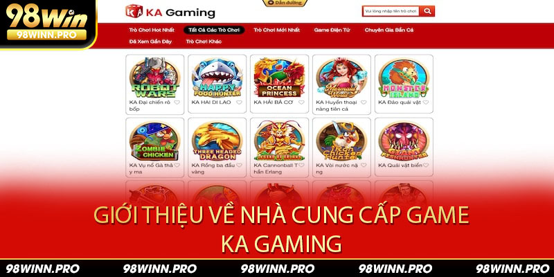 Giới thiệu KA Gaming